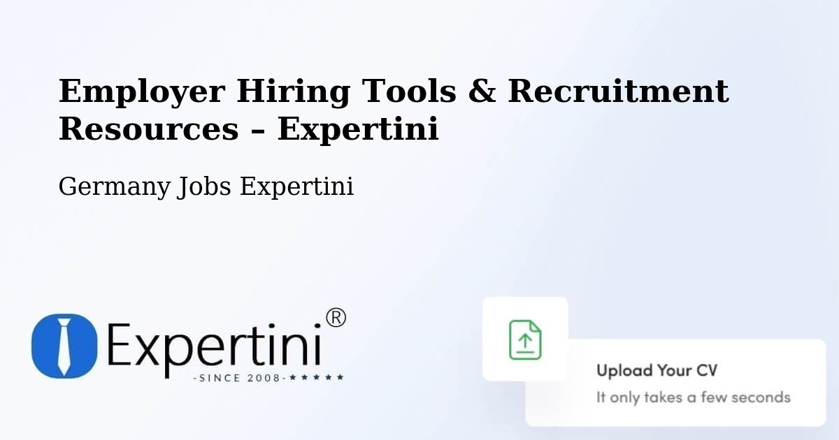 Employer Hiring Tools & Recruitment Resources – Radevormwald - Radevormwald, Germany Jobs Expertini