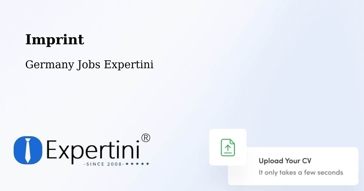 Imprint – Radevormwald - Germany Jobs Expertini